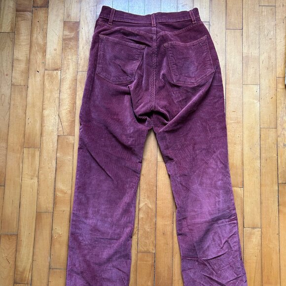 imogene + willie Amelia Corduroy Pant Burgundy 26 - Picture 5 of 6